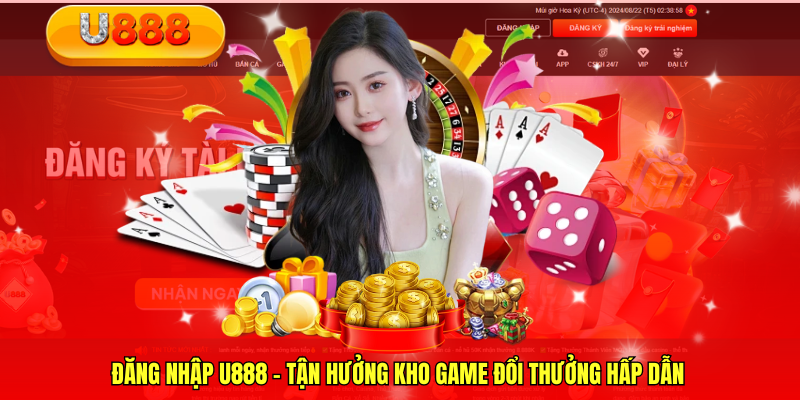 Đăng Nhập U888 – Tận Hưởng Kho Game Đổi Thưởng Hấp Dẫn