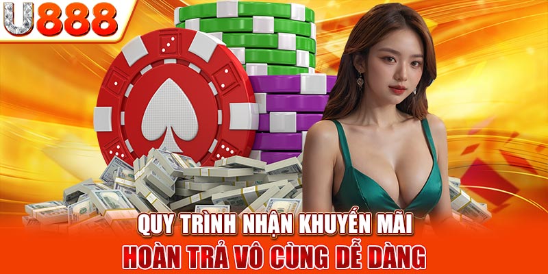 Quy trình nhận khuyến mãi hoàn trả vô cùng dễ dàng