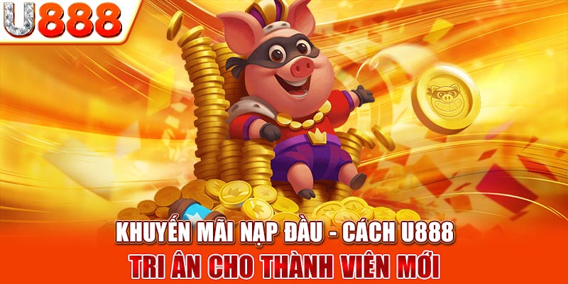 Khuyến Mãi Nạp Đầu - Cách U888 Tri Ân Cho Thành Viên Mới